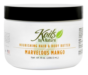 KOILS BY NATURE HAIR & BODY BUTTER MARVELOUS MANGO 