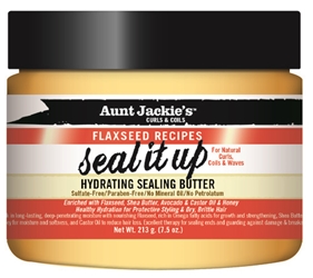 AUNT JACKIES
 FLAX SEAL IT UP BUTTER 