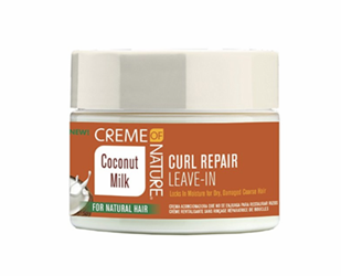 Creme of Nature Coconut Milk Curl Repair Leave-in Conditioner 