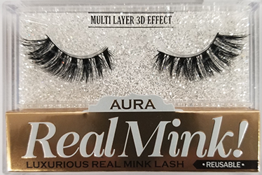 AURA REAL MINK LASHES - WING OF ANGEL 